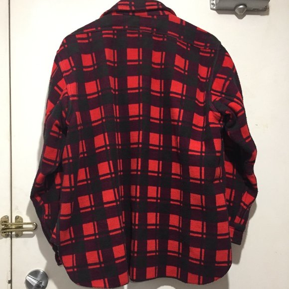 VINTAGE CHAMPION FLANNEL PLAID SHIRTS SIZE 15 - Picture 3 of 7